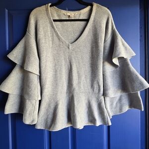 Boston Proper Bell Sleeve Sweater